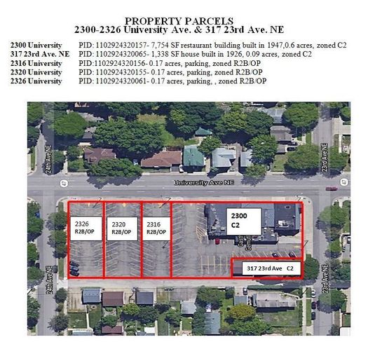 2300-2326 University Ave NE, Minneapolis, MN 55418